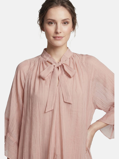 Vestito in Tencel Rosa
