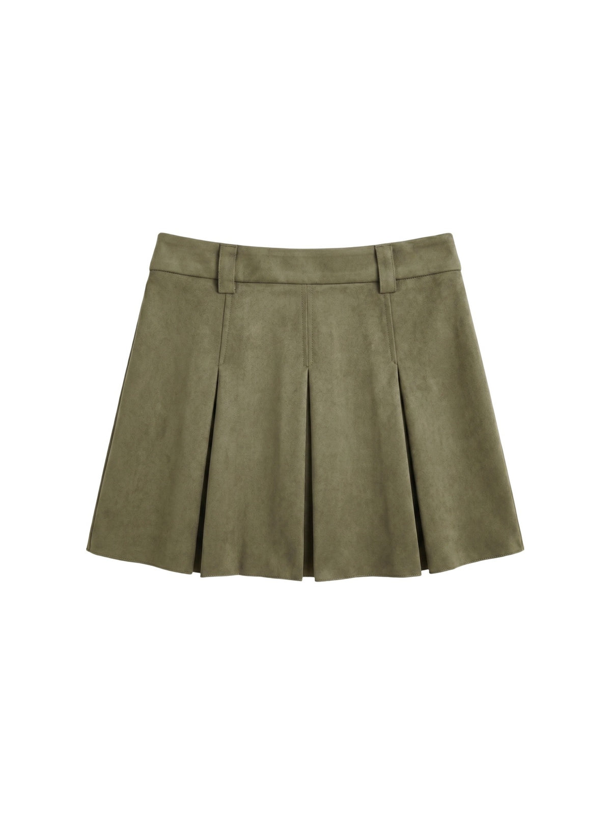 Gonna in Poliestere Verde Militare