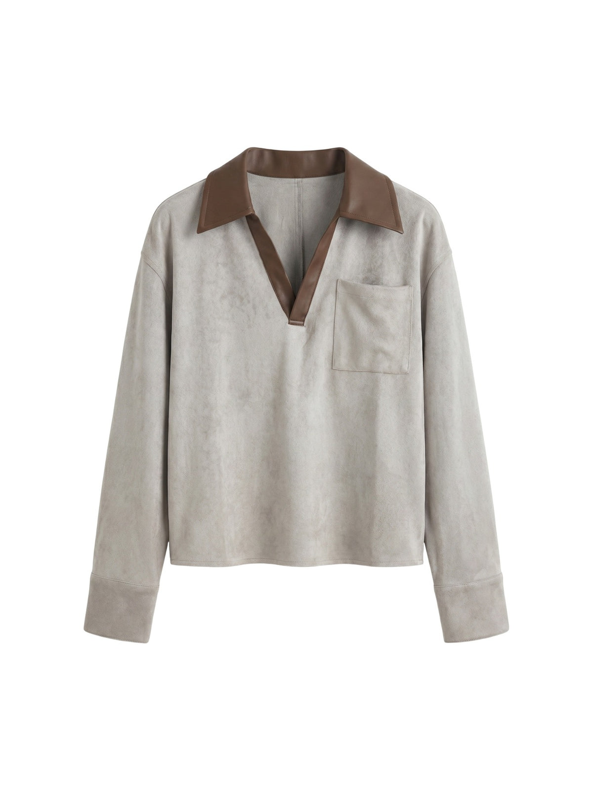 Camicia in Poliestere Verde Militare