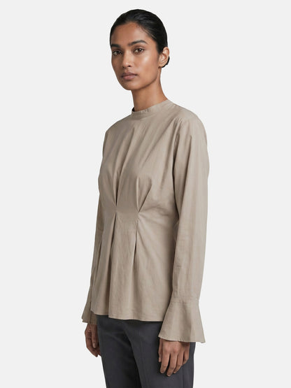 Blusa in 70% Viscosa 30% Tencel Beige