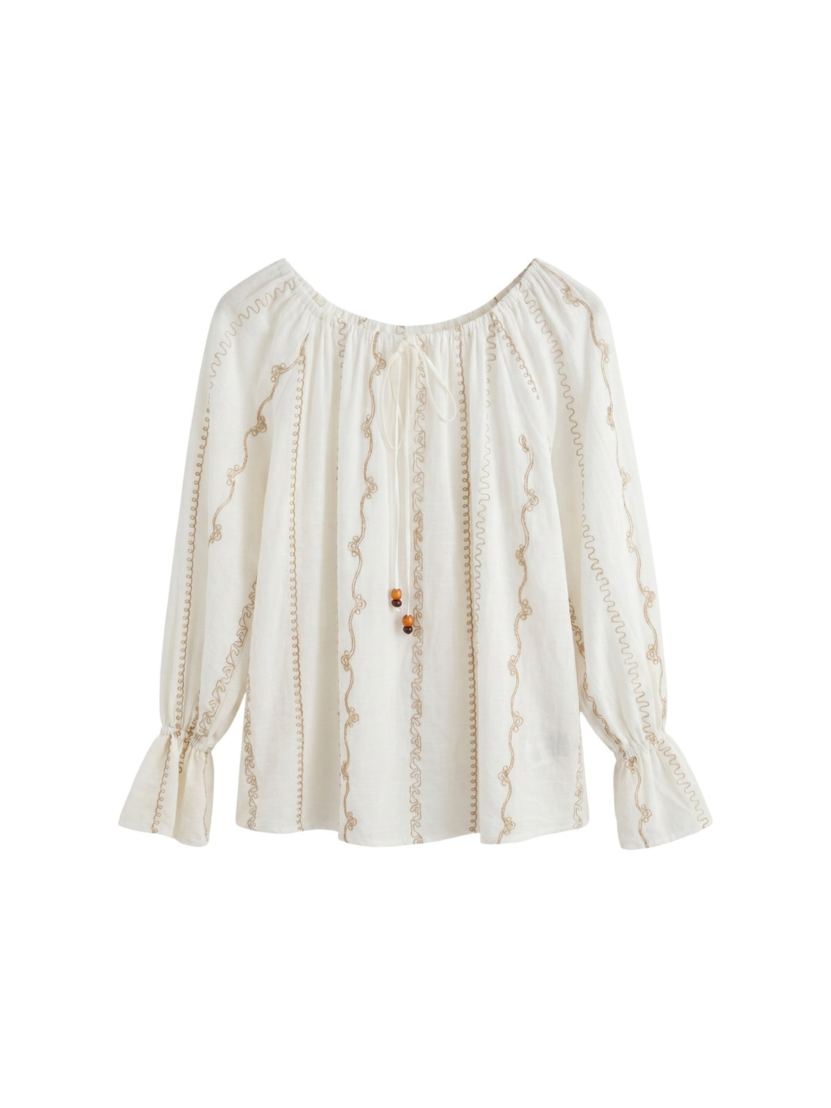 Blusa in Cotone Bianco