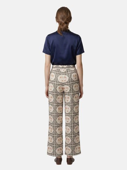 Pantaloni in Poliestere Verde Militare