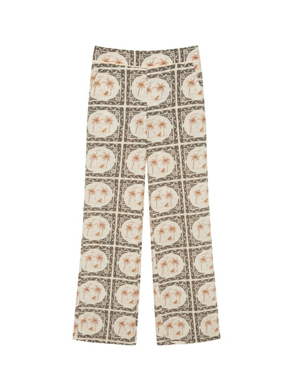Pantaloni in Poliestere Verde Militare