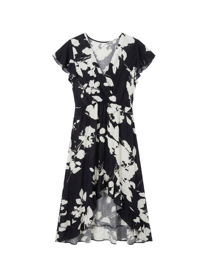 Vestito in Viscosa Nero