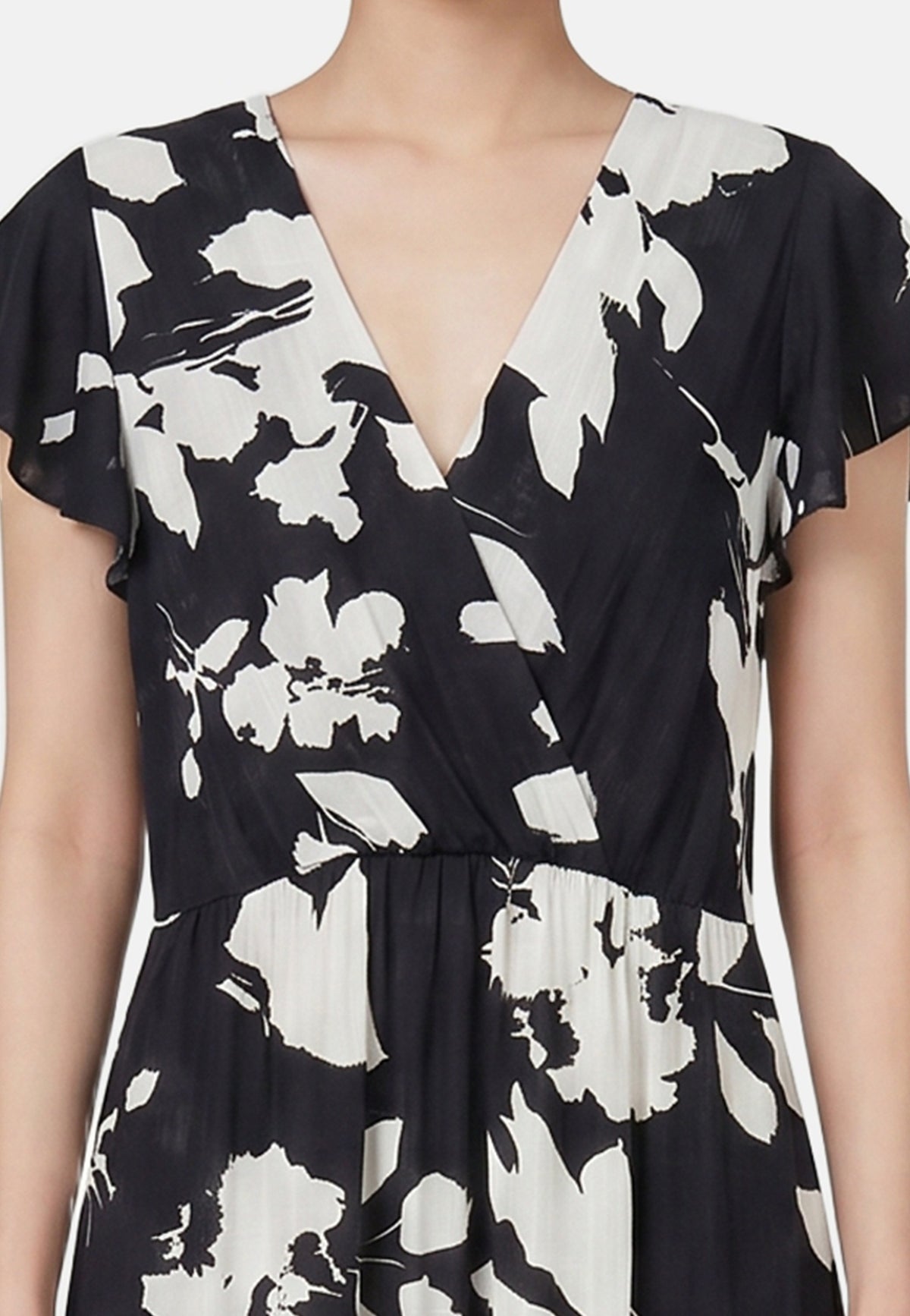 Vestito in Viscosa Nero