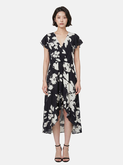 Vestito in Viscosa Nero
