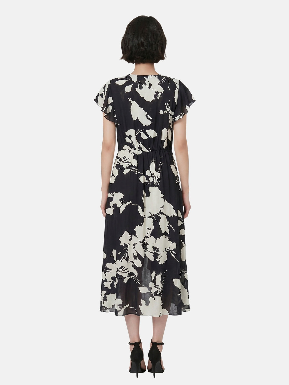 Vestito in Viscosa Nero