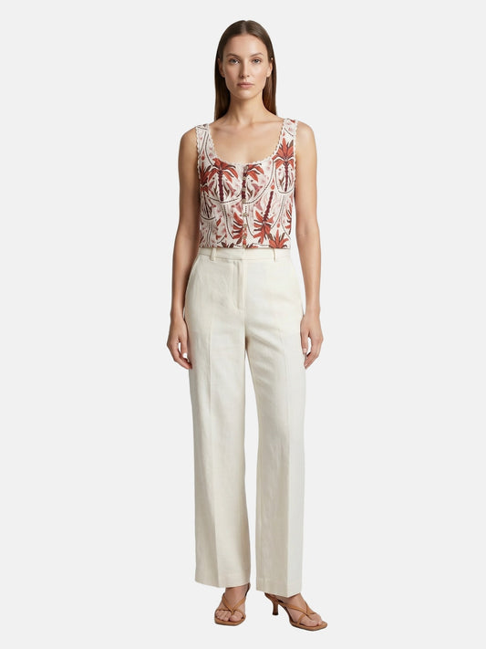 Top in Viscosa Rosso