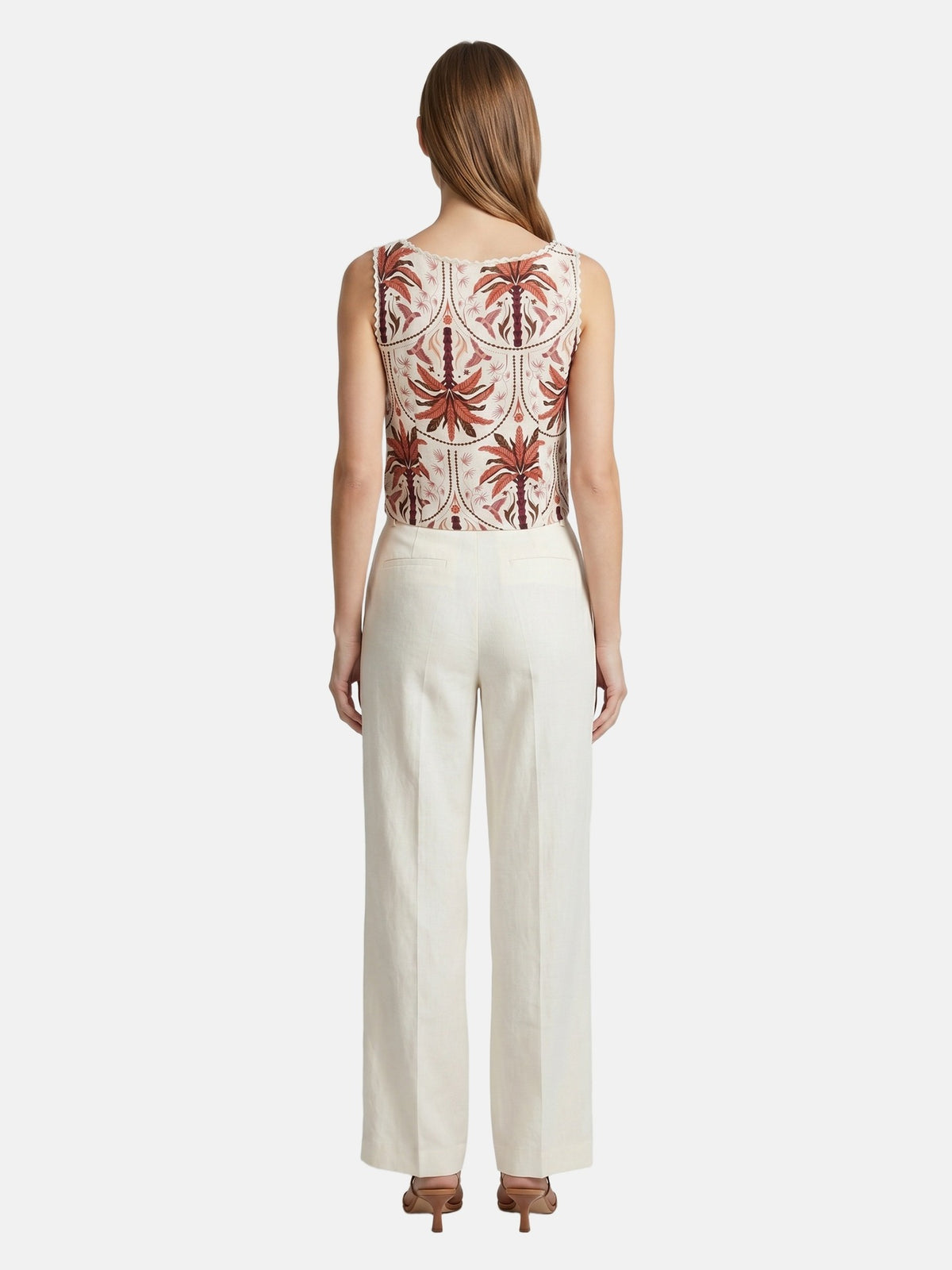 Top in Viscosa Rosso