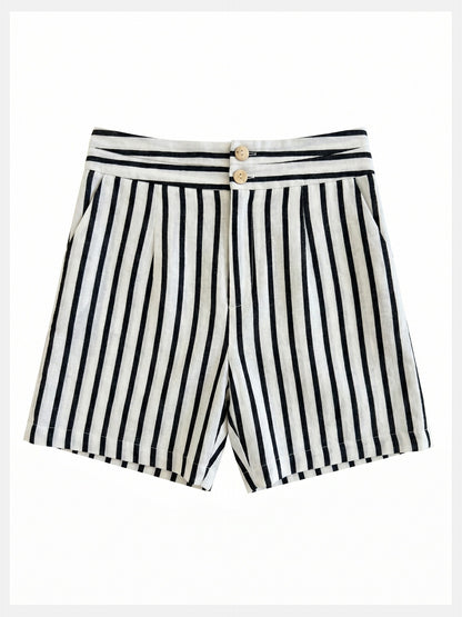 Pantaloncino in Cotone Nero