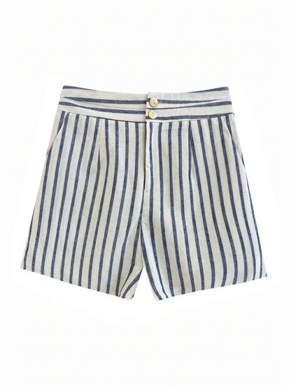 Pantaloncino in Cotone Blu