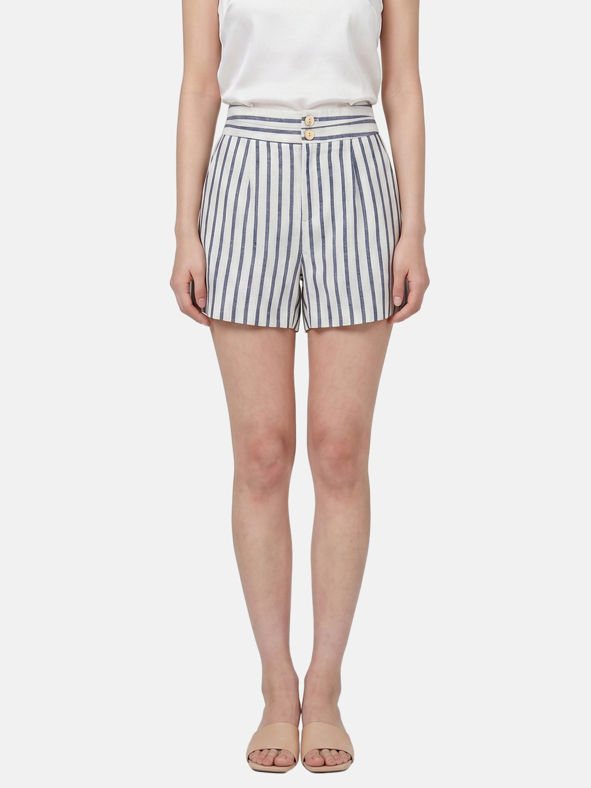 Pantaloncino in Cotone Blu