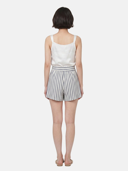 Pantaloncino in Cotone Blu
