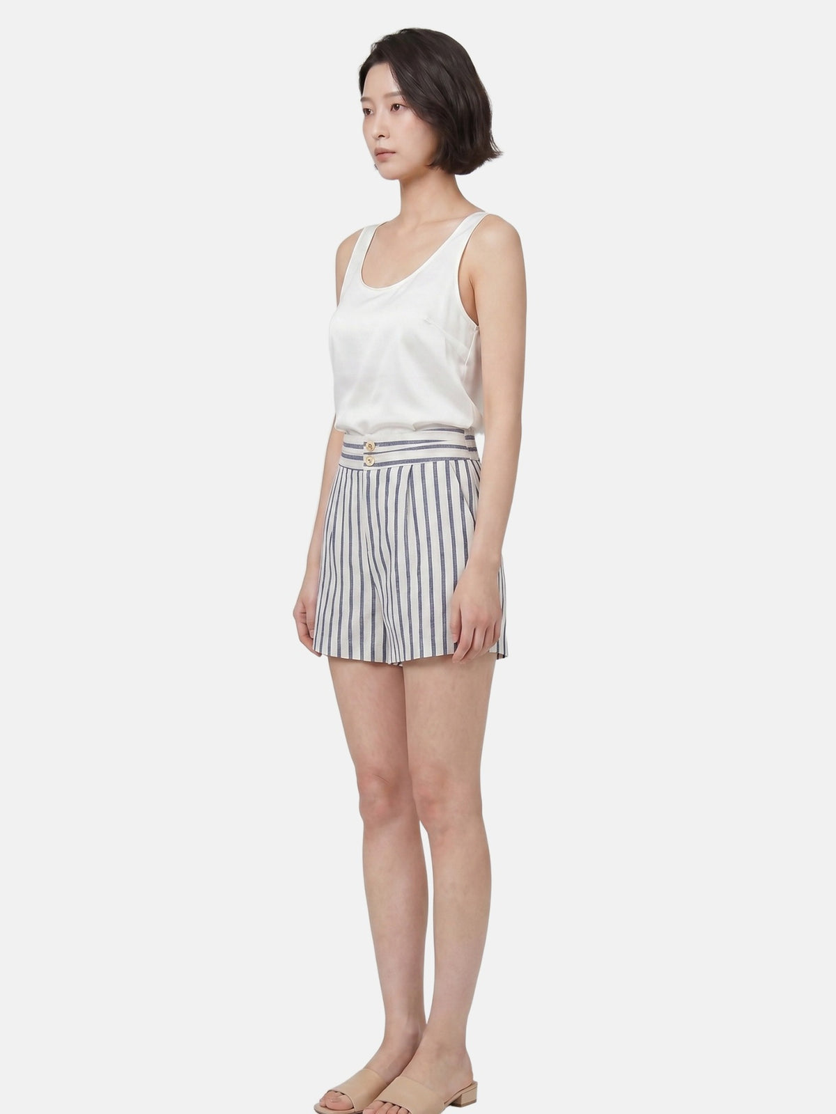 Pantaloncino in Cotone Blu