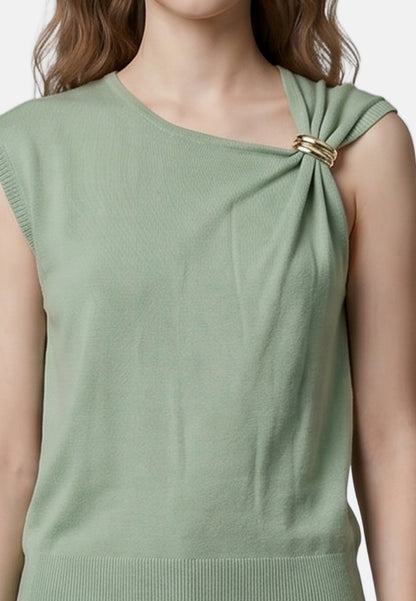 Top in Viscosa Verde