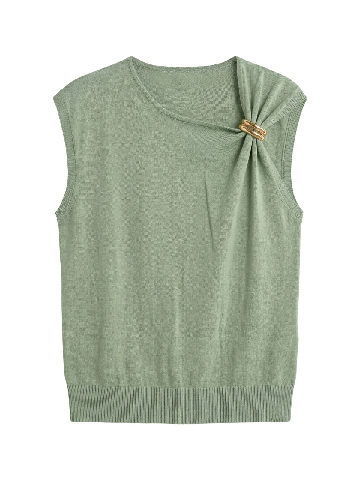 Top in Viscosa Verde