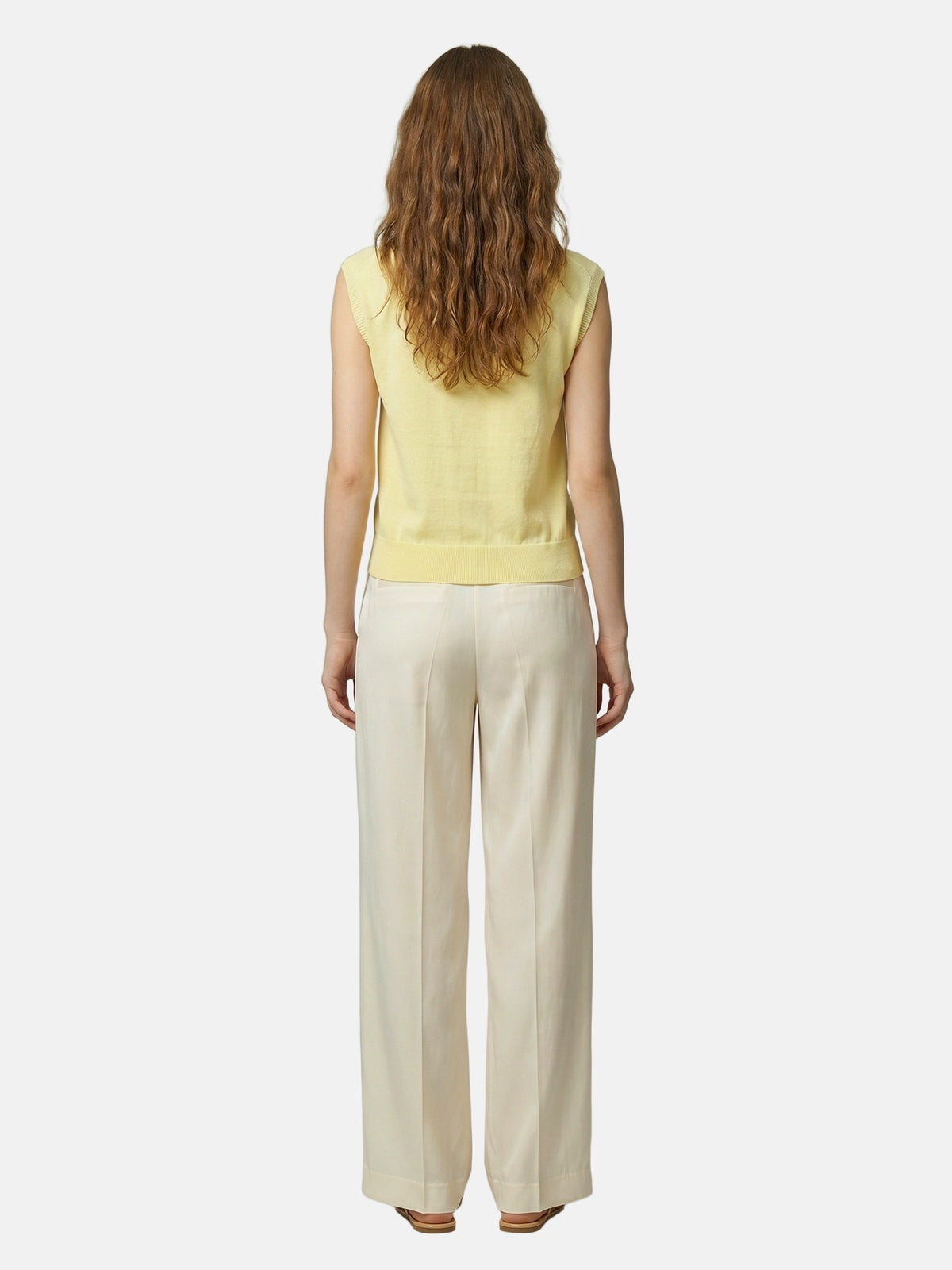Top in Viscosa Giallo