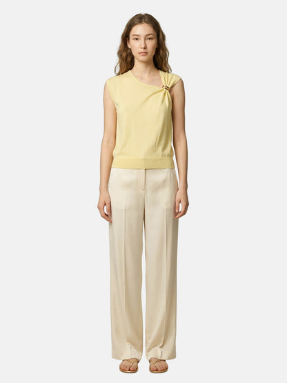 Top in Viscosa Giallo