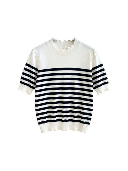 T-shirt in Viscosa Beige