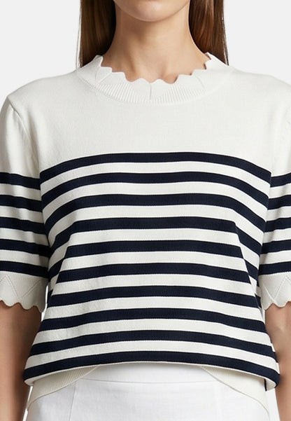 T-shirt in Viscosa Beige