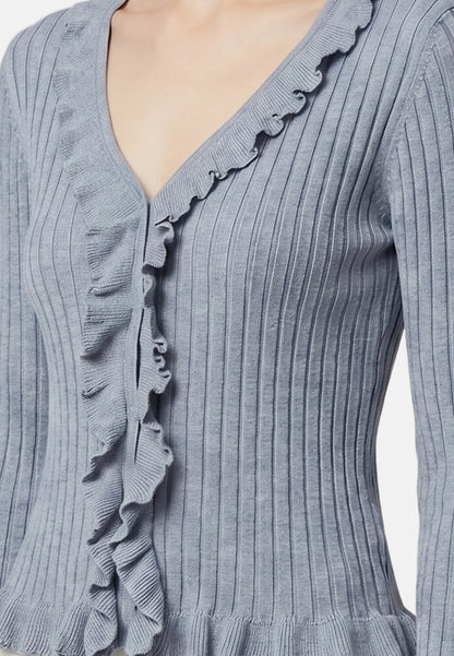 Blusa in Poliestere Blu
