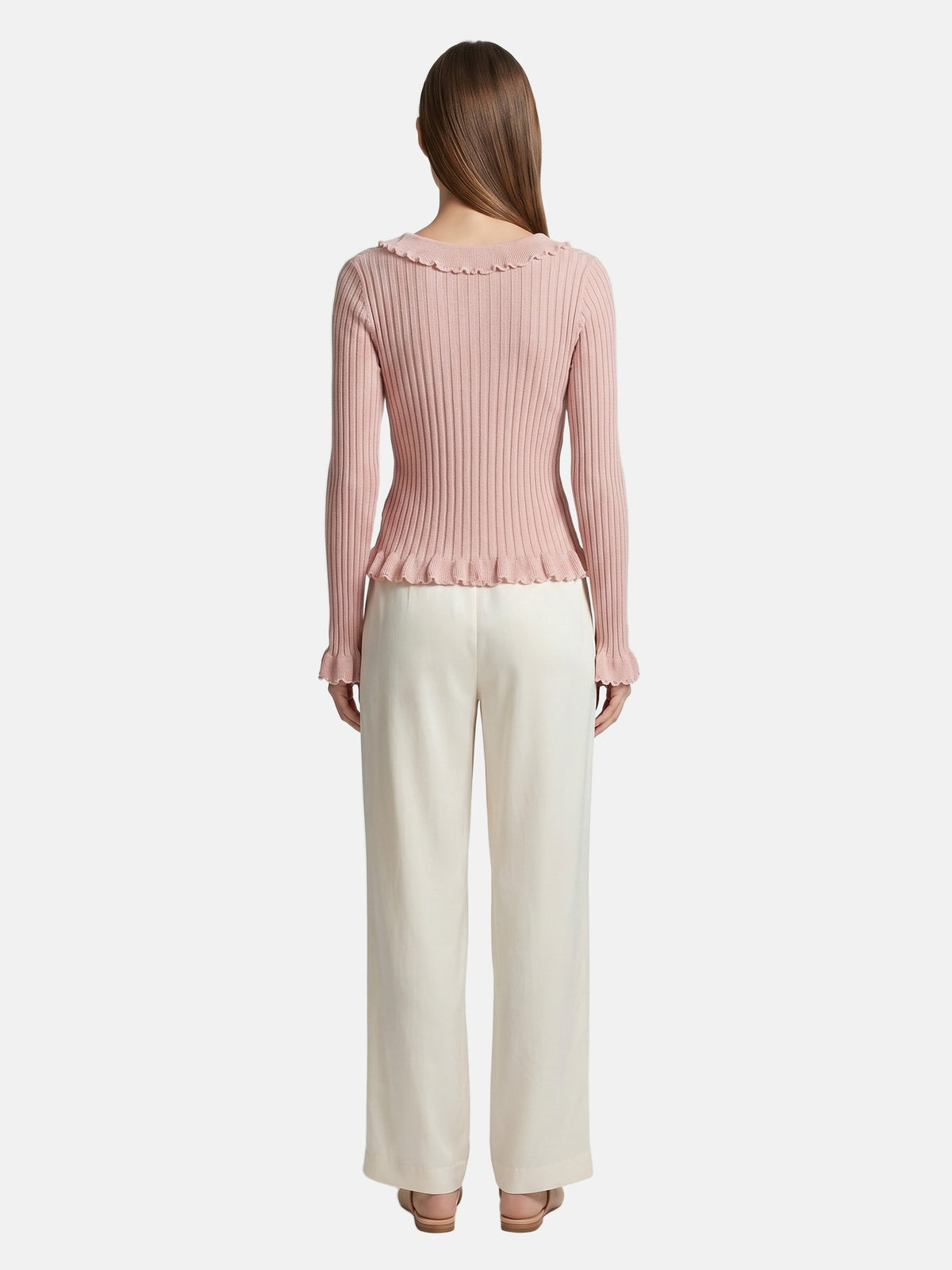 Blusa in Poliestere Rosa