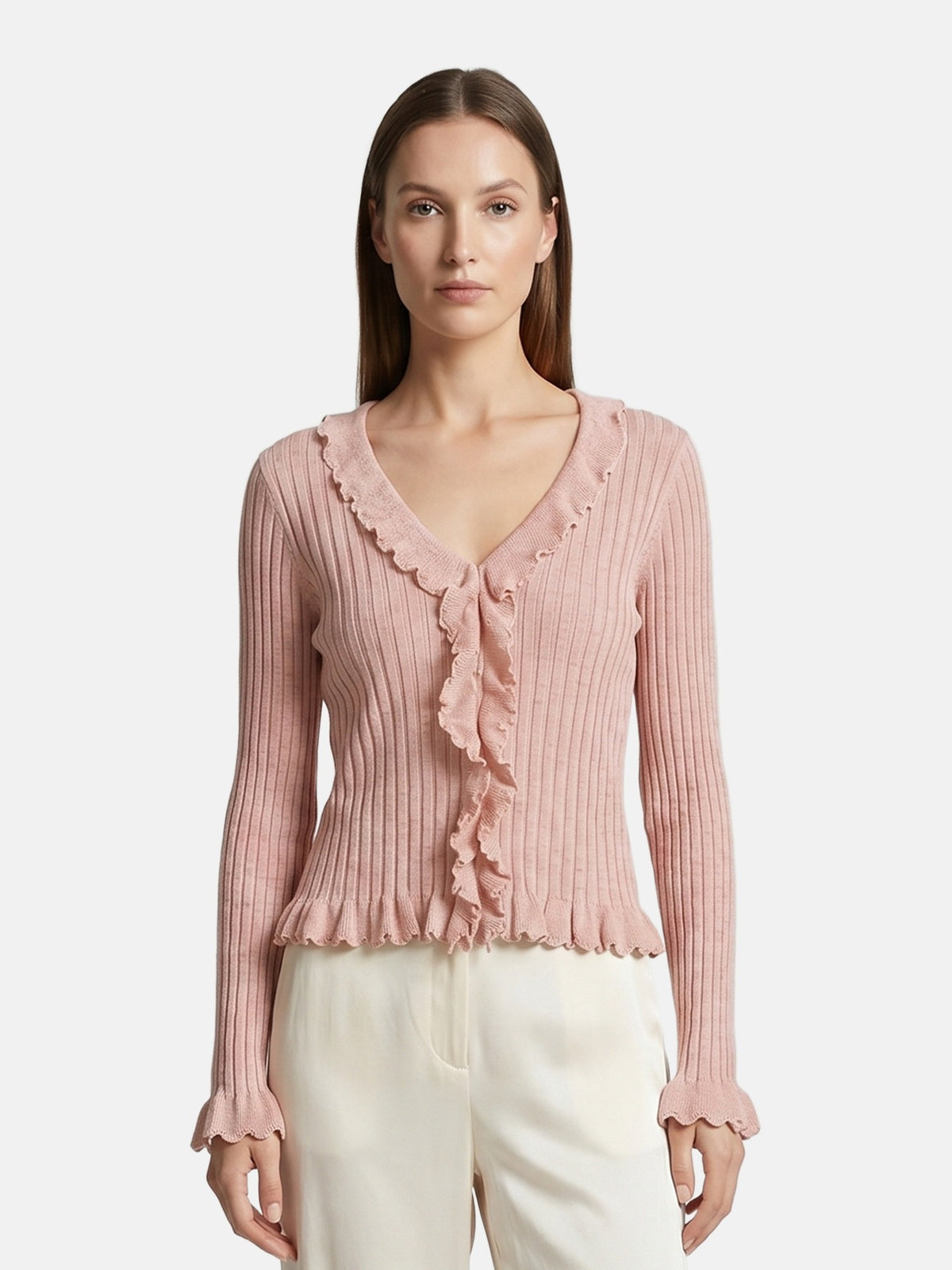 Blusa in Poliestere Rosa