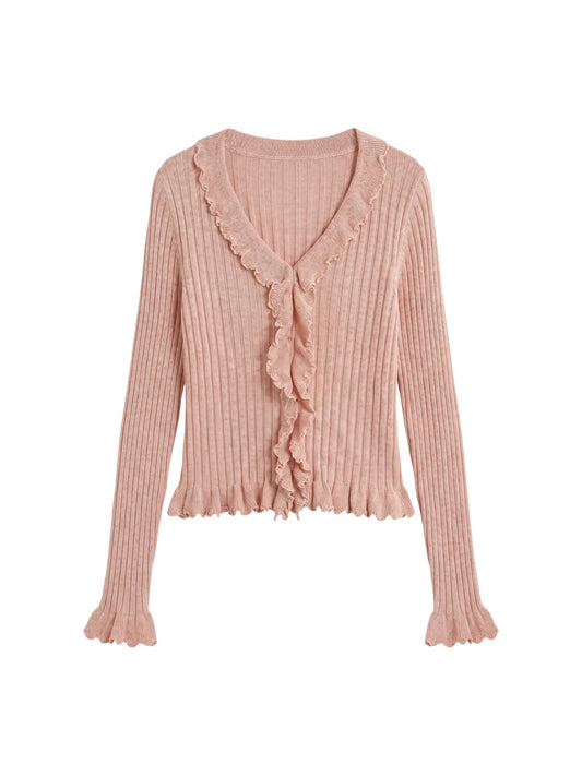 Blusa in Poliestere Rosa
