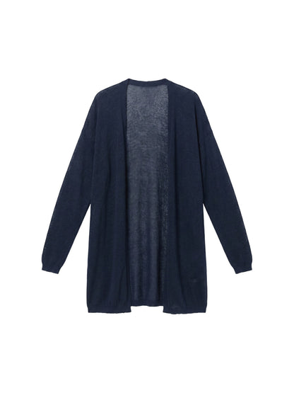 Cardigan in Viscosa Nero