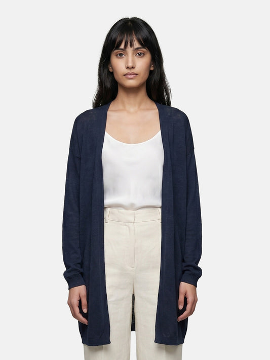Cardigan in Viscosa Nero