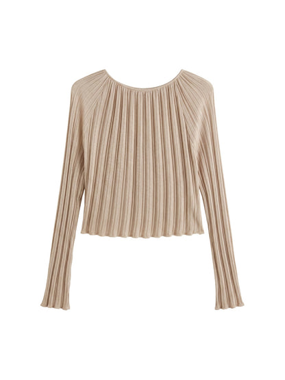 Maglieria in Lyocell Beige