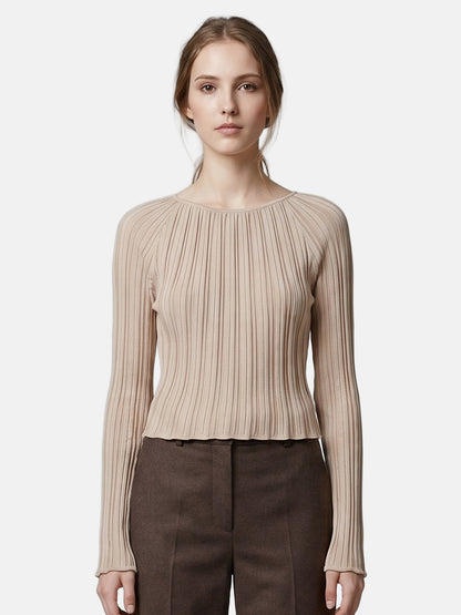 Maglieria in Lyocell Beige
