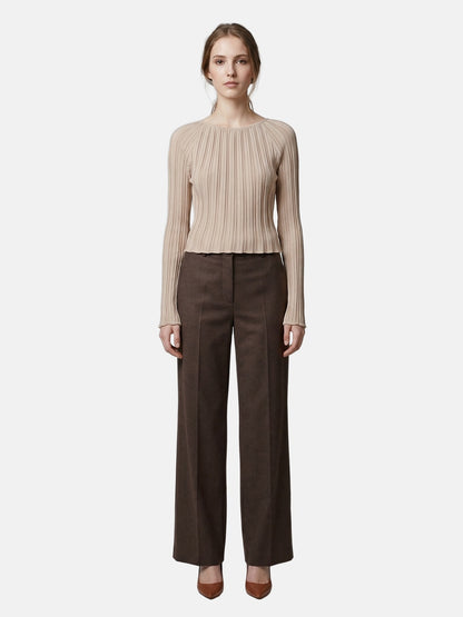 Maglieria in Lyocell Beige