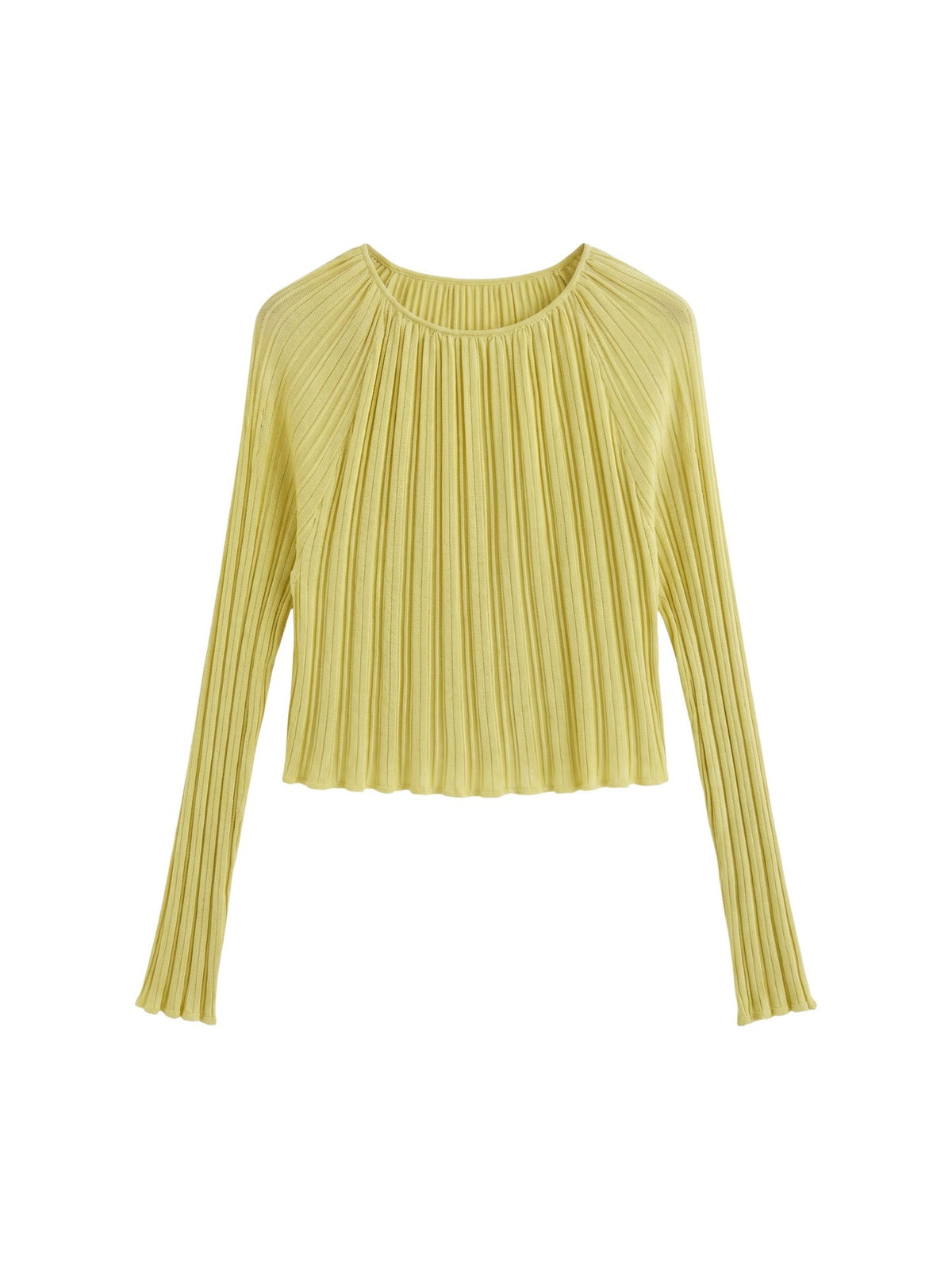 Maglieria in Lyocell Giallo
