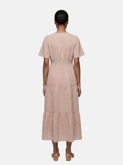 Vestito in Viscosa Rosa