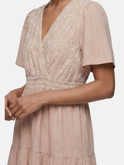 Vestito in Viscosa Rosa