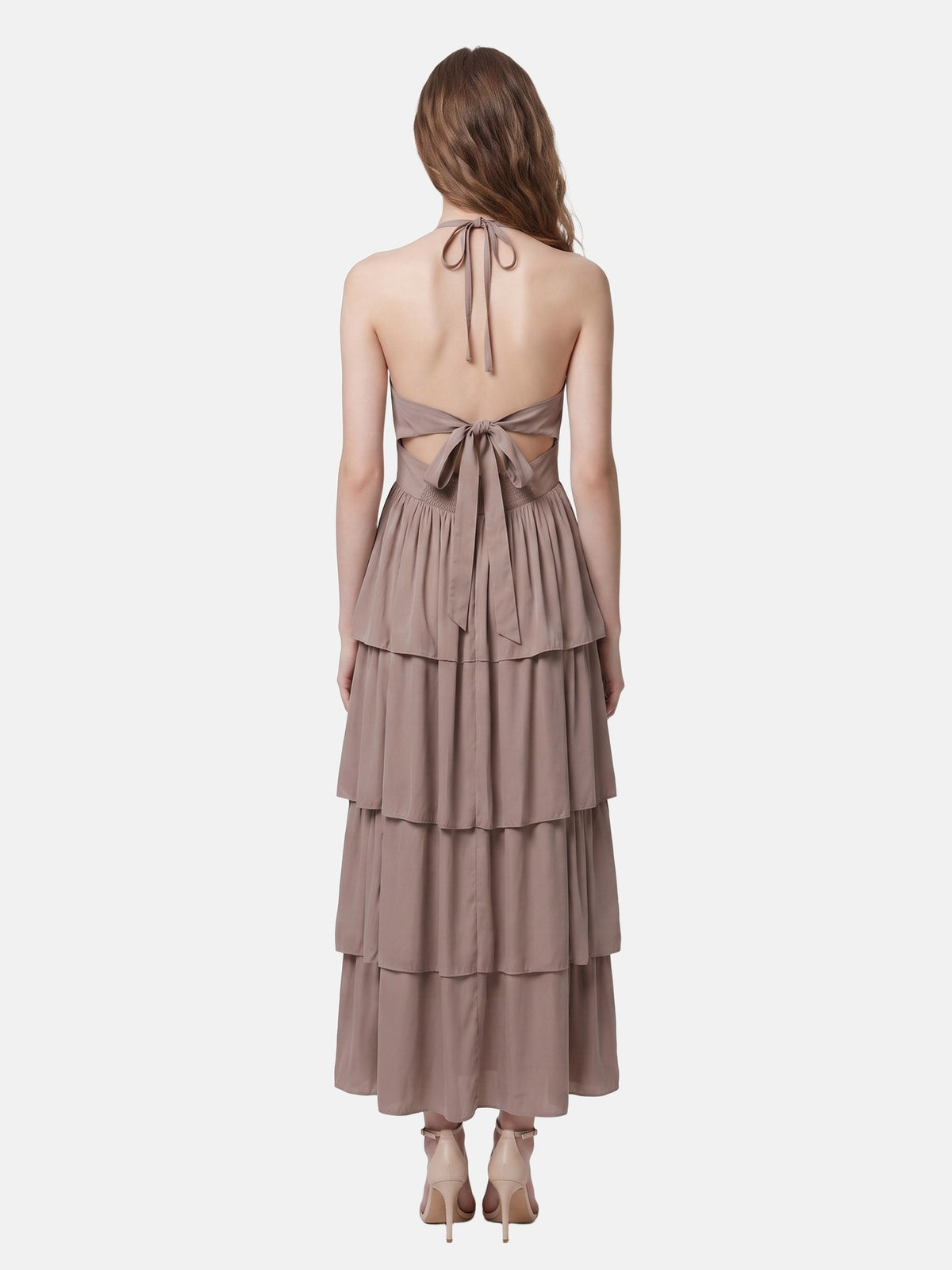 Vestito in 50% Viscosa 50% Polyester Rosa