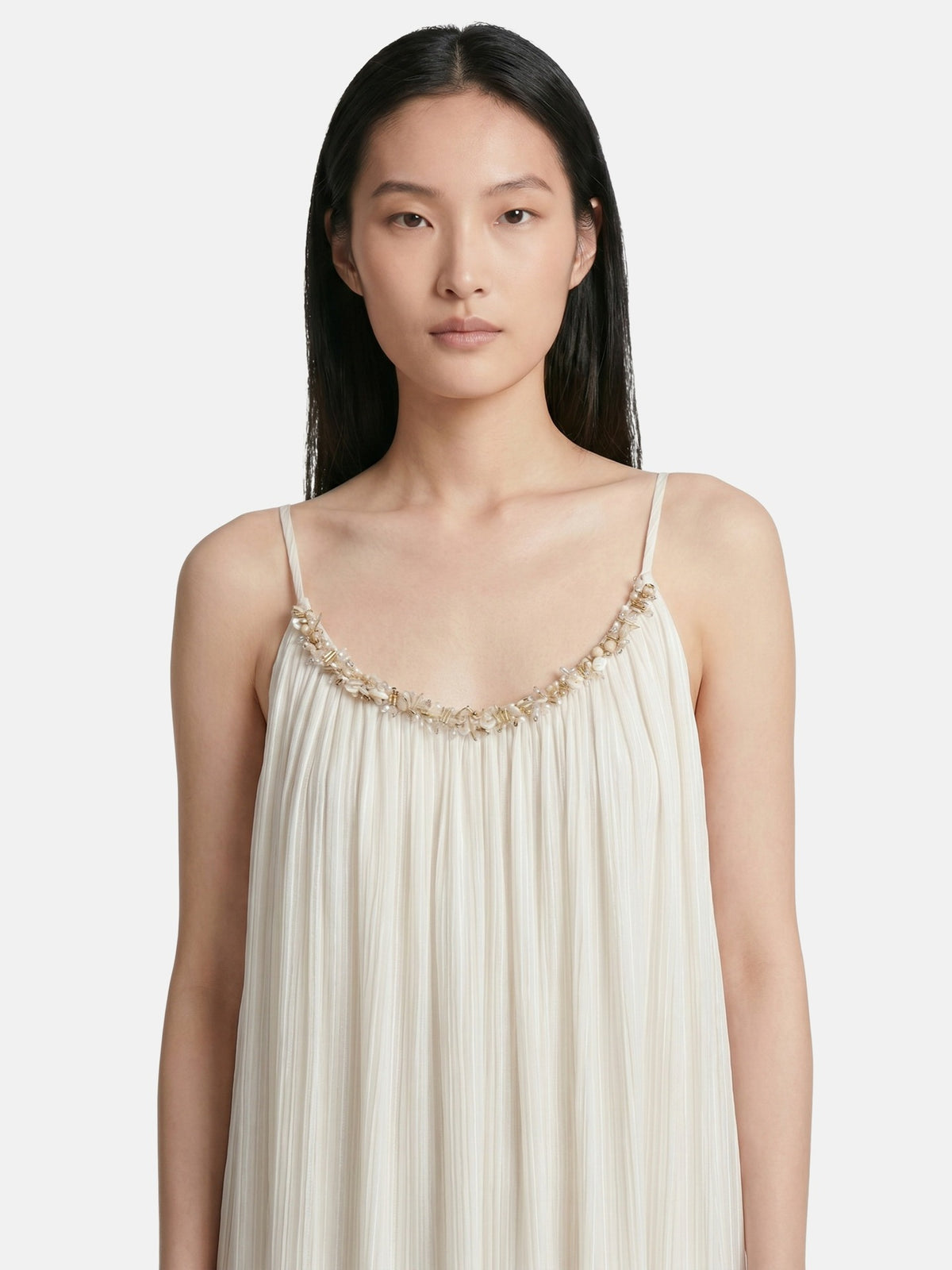 Vestito in Poliammide Beige