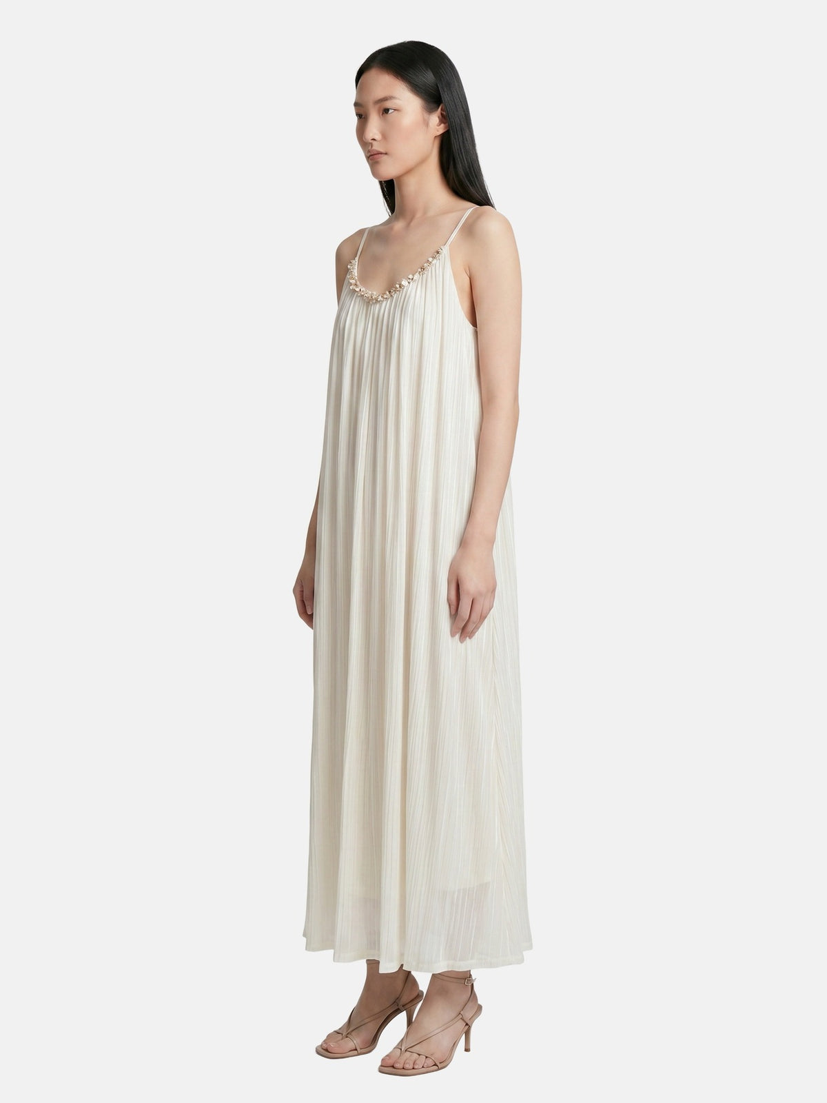 Vestito in Poliammide Beige