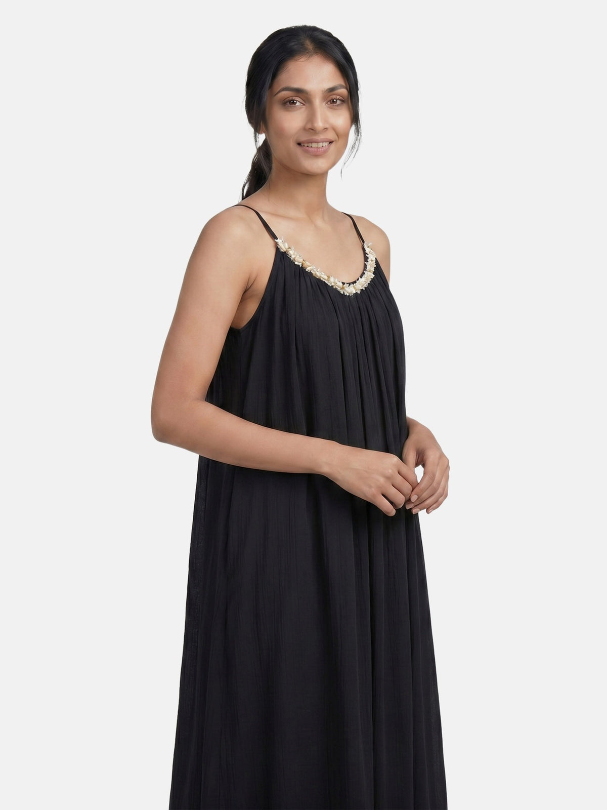 Vestito in Poliammide Nero