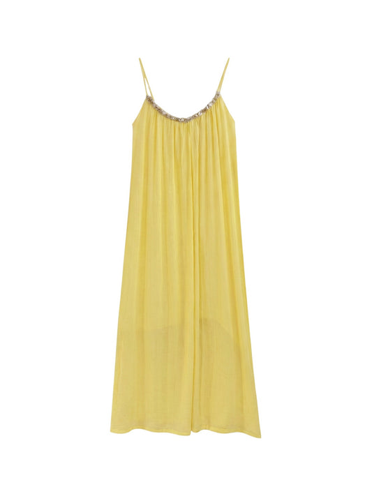 Vestito in Poliammide Giallo