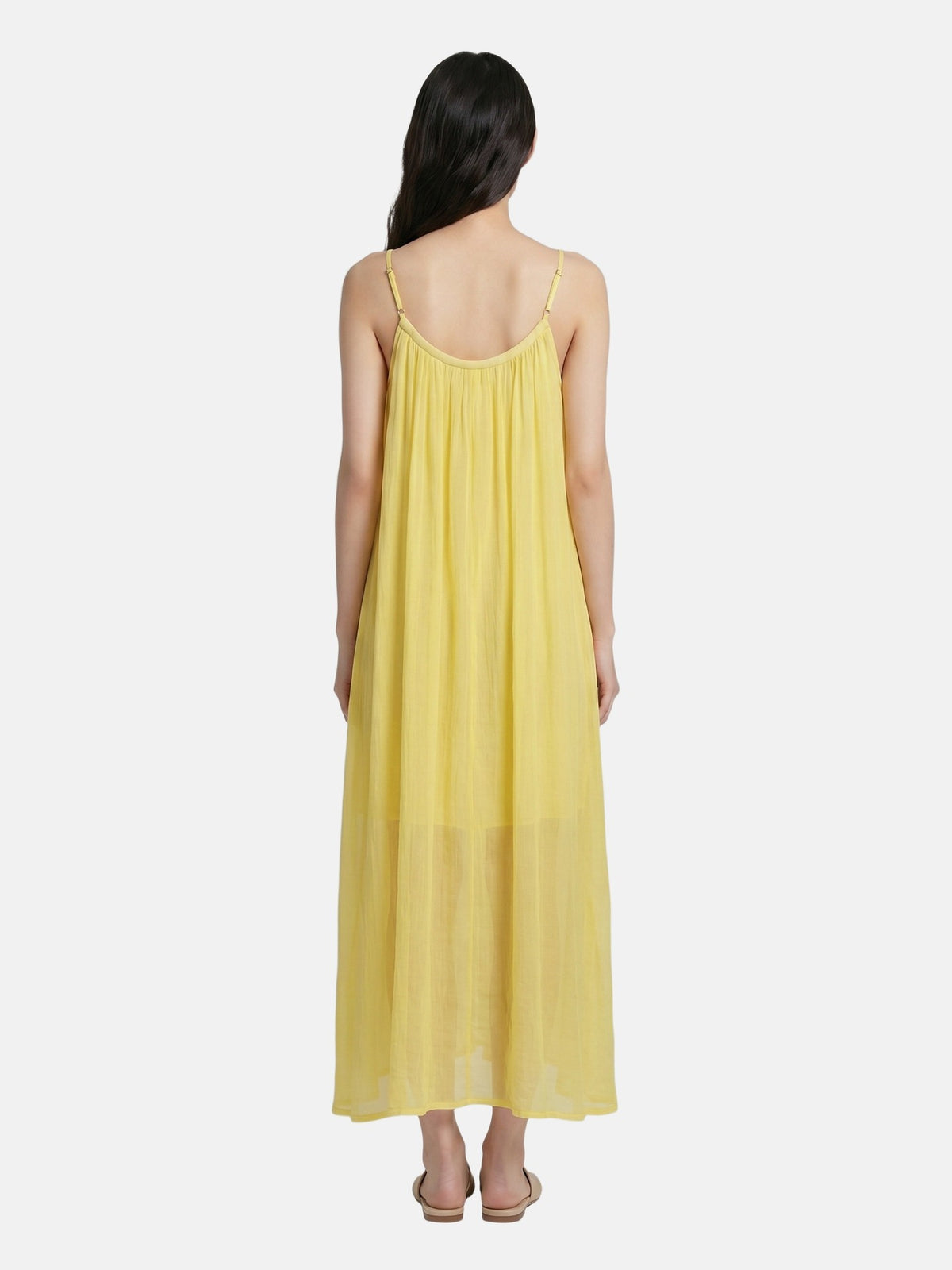 Vestito in Poliammide Giallo