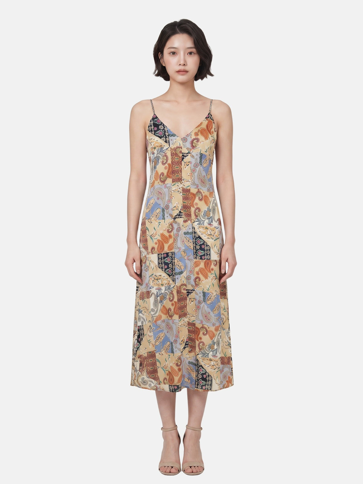 Vestito in Poliestere Blu