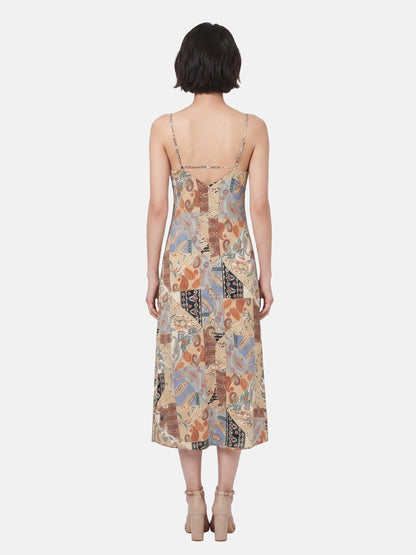Vestito in Poliestere Blu