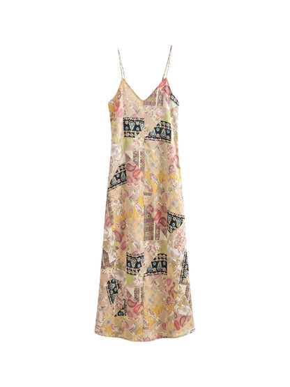 Vestito in Poliestere Giallo