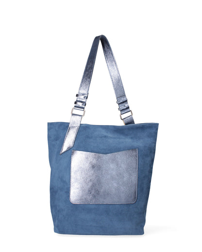 Borsa a spalla da donna In Vera pelle | Roberta Rossi | RR220731223FBG-D25_JEANS+L026