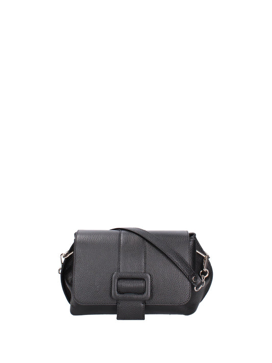 Borsa a spalla da donna In Vera pelle | Roberta Rossi | RR220714323FBG-D28_NERO