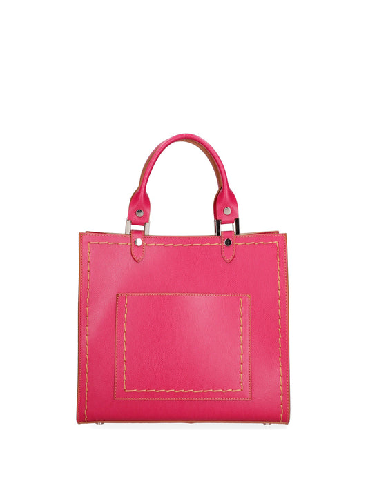 Borsa a mano da donna In Vera pelle | Roberta Rossi | RR220726223FBG-P_628_FUXIA