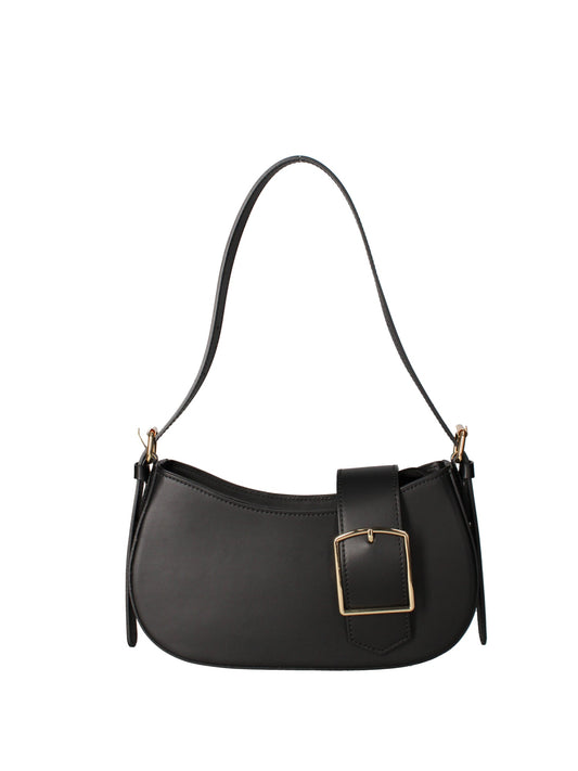 Borsa a spalla da donna In Vera pelle | Roberta Rossi | RR220721323FBG-NERO