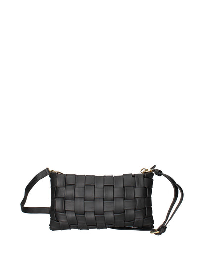 Borsa a tracolla da donna In Vera pelle | Roberta Rossi | RR22ROB323FBG-NERO
